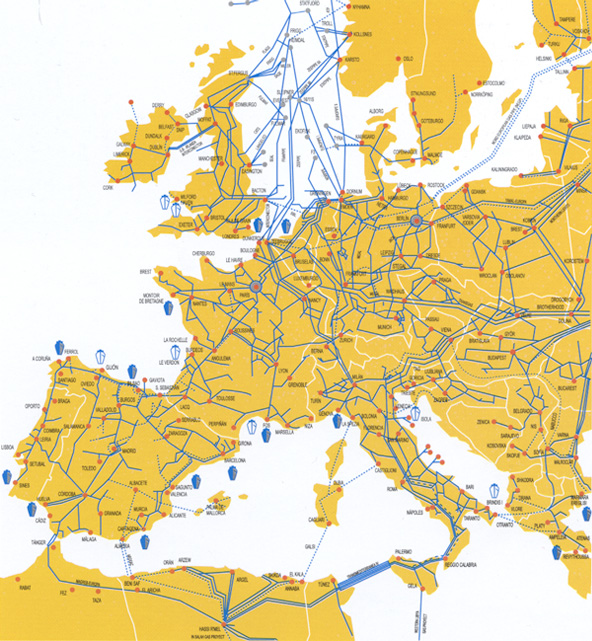 Red Europea de Gasoductos